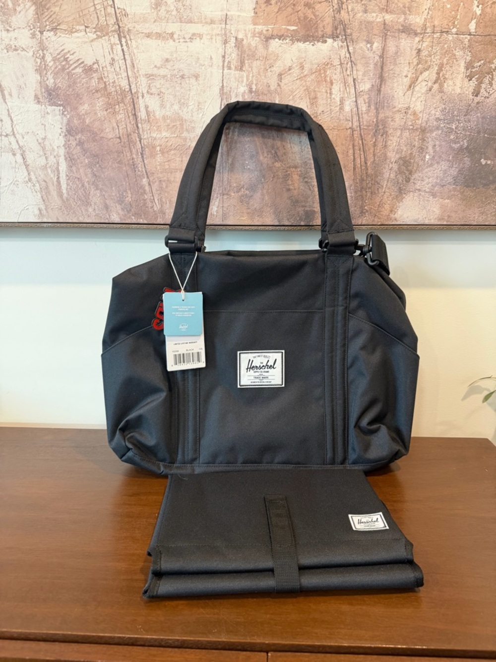 New - Herschel diaper bag - Black